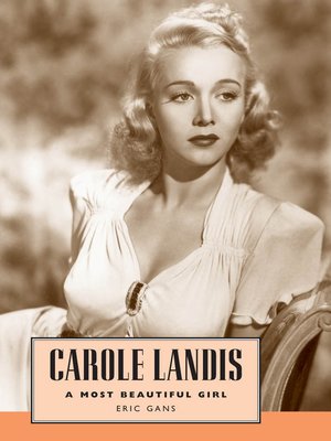 cover image of Carole Landis